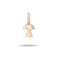 Enchanted Diamond Mushroom Bead