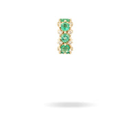 Emerald + Diamond Rounds Big Bead
