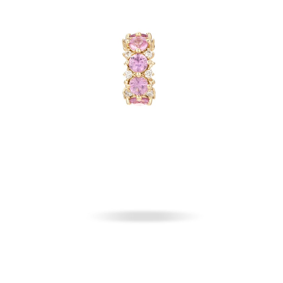 Pink Sapphire & Diamond Necklace — Hakimi Gem